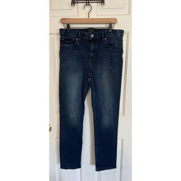 Banana Republic Mens Jeans 32x32 Slim Fit Blue Denim Dark Wash Fall '20